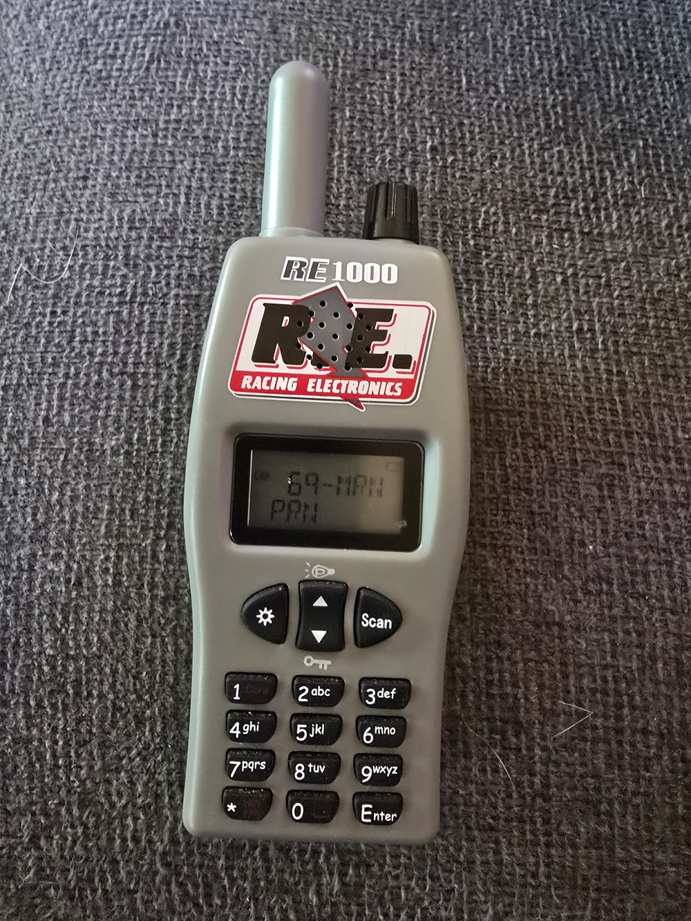 RE1000 Portable Gray Two-Way Radio